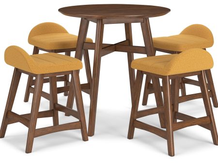 Lyncott Counter Dining Set (Set of 5) Sale