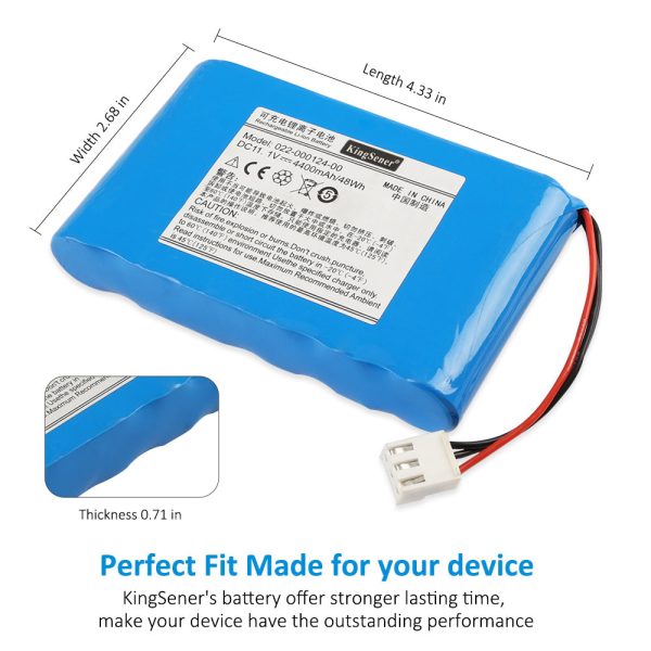 Rechargeable Li-ion Battery For Comen 022-000124-00 Medical Devices 11.1V 4400mAh 48WH Online