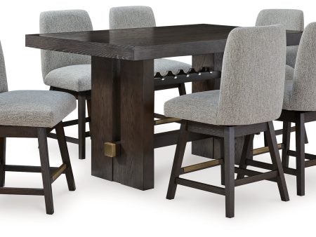 Burkhaus 7-Piece Counter Dining Set Supply