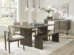 Arkenton Dining Table, 4 Chairs and Bench Set Discount