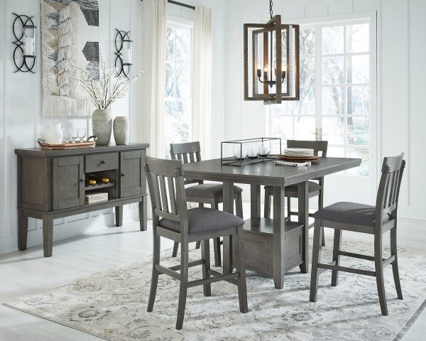 Hallanden Counter Height Dining Room Set Online Sale