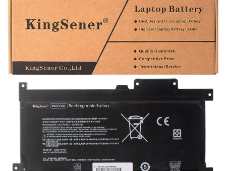 Kingsener WA03XL Laptop Battery ﻿For HP Pavilion X360 14-Ba 15-Bk Series 15-br001TX 15-br002TX 48wh Sale