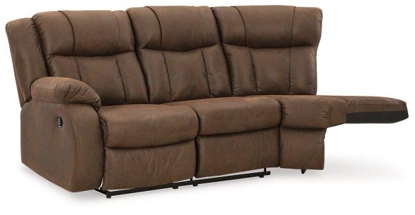 Trail Boys 2-Piece Reclining Sectional Discount