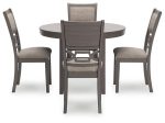 Wrenning Dining Table and 4 Chairs (Set of 5) Fashion