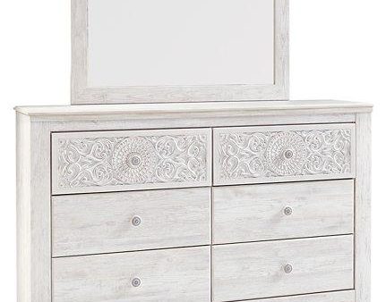 Paxberry Dresser and Mirror Online Hot Sale