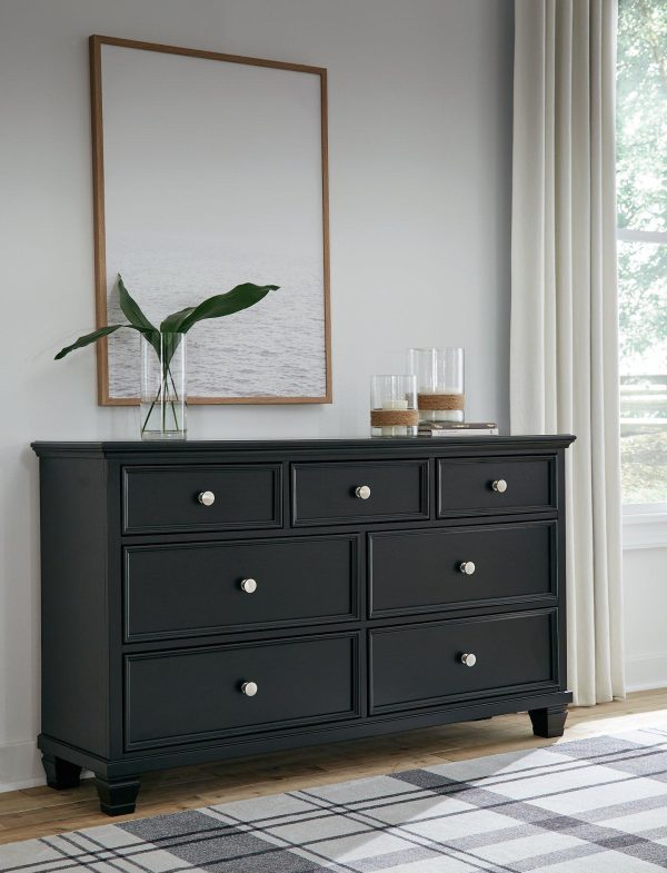 Lanolee Dresser and Mirror Online