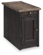 Tyler Creek Chairside End Table with USB Ports & Outlets Fashion