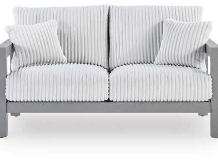 Hurley Park Outdoor Loveseat with Cushion For Cheap