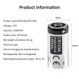 CR123A USB-C Rechargeable Batteries For Cameras Flashlight Alarm Smart Sensors (Non-Rechargeable) on Sale