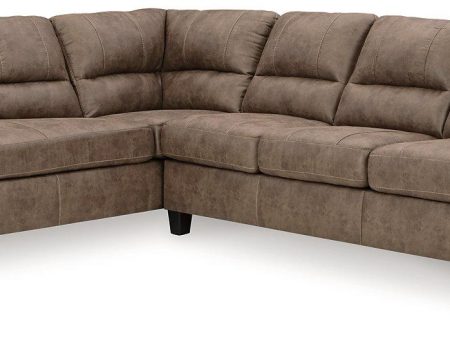 Navi 2-Piece Sectional Sofa Sleeper Chaise Discount