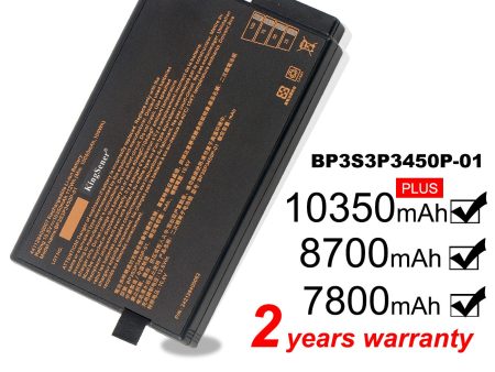 KingSener 10.8V 10350mAh Laptop Battery For Getac X500 V100 V1010 V200 M230 BP-LP2900 33-01PI BP3S3P3450P-01 441128400007 338911120104 Hot on Sale