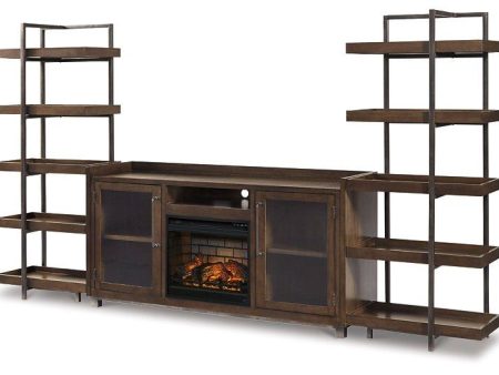 Starmore 3-Piece Wall Unit with Electric Fireplace Supply