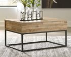 Gerdanet Lift-Top Coffee Table For Sale