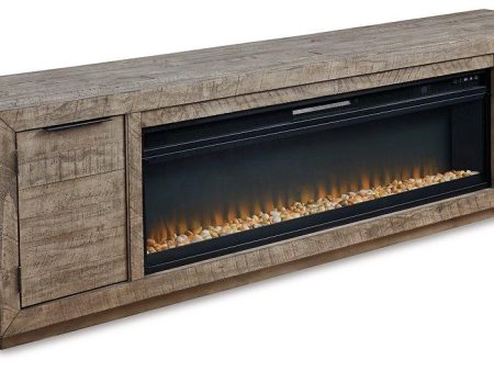 Krystanza TV Stand with Electric Fireplace Hot on Sale