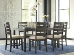 Rokane Dining Table and Chairs (Set of 7) Online