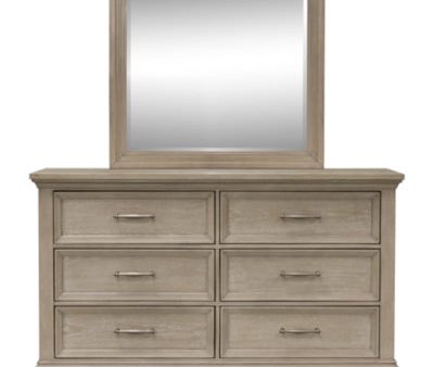 Vallardia Dresser and Mirror Fashion