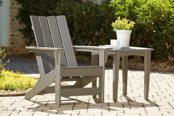 Visola Outdoor Adirondack Chair and End Table Supply