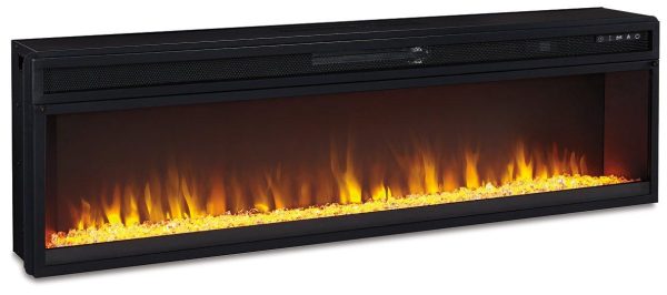 Krystanza TV Stand with Electric Fireplace Hot on Sale