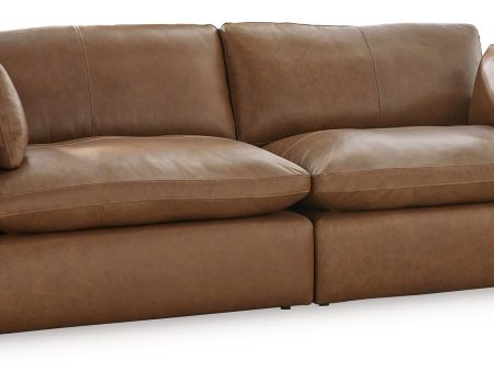 Emilia 2-Piece Sectional Loveseat Hot on Sale