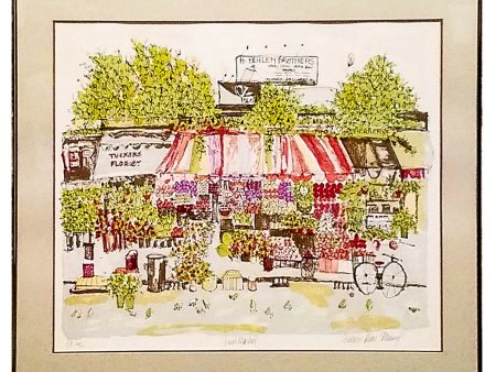 Fruit Market by Susan Pear Meisel Lithograph Discount