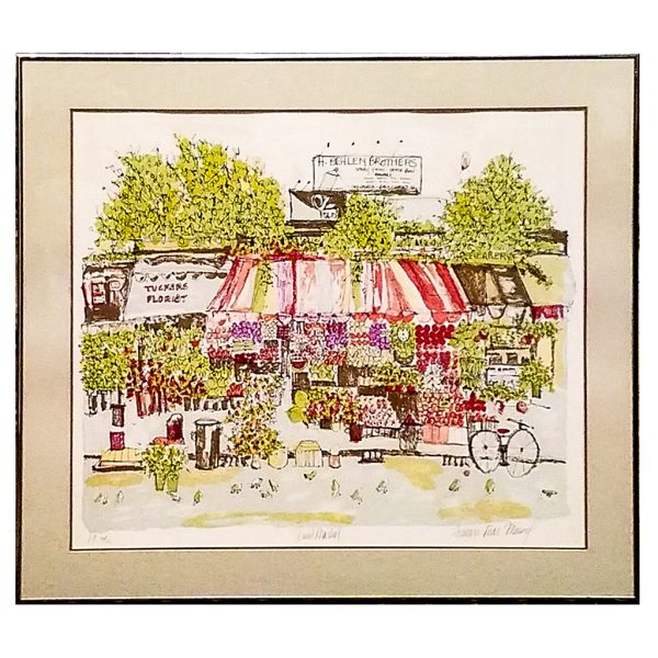 Fruit Market by Susan Pear Meisel Lithograph Discount