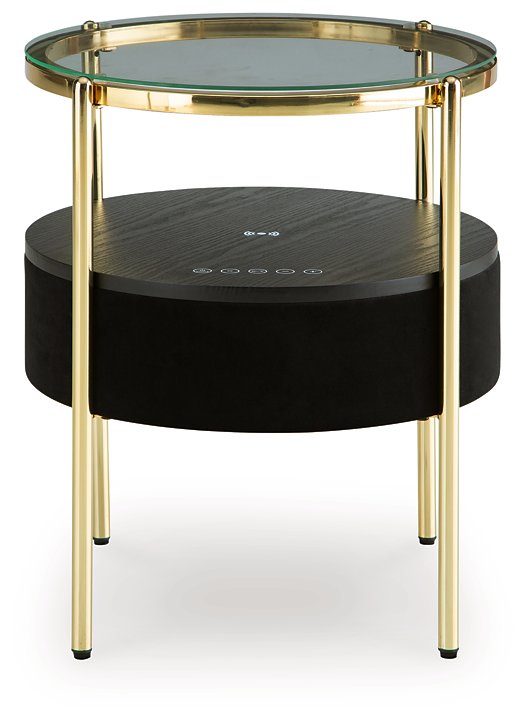 Nedman Accent Table with Speaker Online Sale