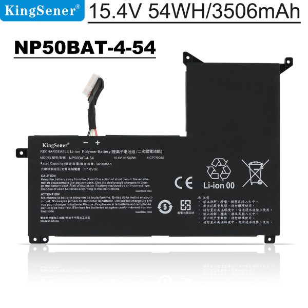 NP50BAT-4-54 Laptop Battery For CLEVO NP70, X17 AT22 S and COLORFUL X15 AT22 Series For Cheap