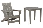 Visola Outdoor Adirondack Chair and End Table Supply