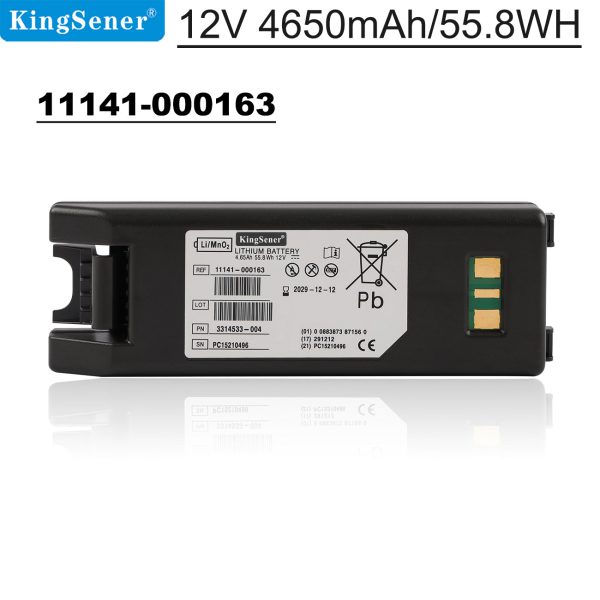 KingSener 11141-000163 Battery For Physio-Control LIFEPAK CR2 AED Part Supply