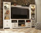 Willowton 4-Piece Entertainment Center Online Hot Sale