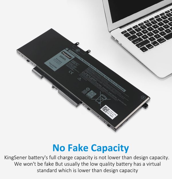 Kingsener 4GVNP R8D7N Laptop Battery For Dell Latitude 5400 5500 Precision 3540 Inspiron 7590 7591 7791 2-in-1 P84F P42E Online Hot Sale