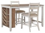 Skempton Counter Height Dining Table and 2 Barstools on Sale