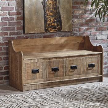 Garrettville Storage Bench Online Sale