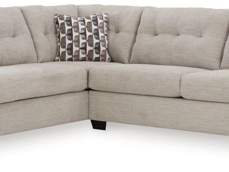 Mahoney 2-Piece Sectional with Chaise For Sale