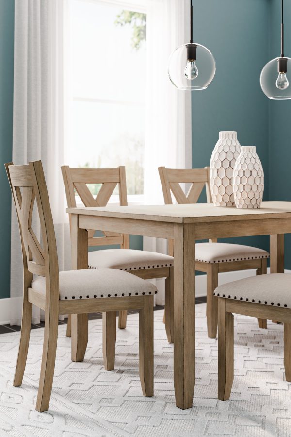 Sanbriar Dining Table and Chairs (Set of 7) Online Hot Sale