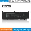 Laptop Battery For Dell PKWVM C903V CR72X 68ND3 0CR72X 068N03 0447VR 453-BBCQ 11.4V 95WH on Sale