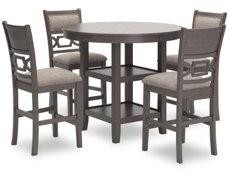 Wrenning Counter Height Dining Table and 4 Barstools (Set of 5) on Sale