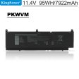 Replacement Battery For Dell P44E P93F P44E001 P44E002 P93F001 P93F002 11.4V 95WH on Sale