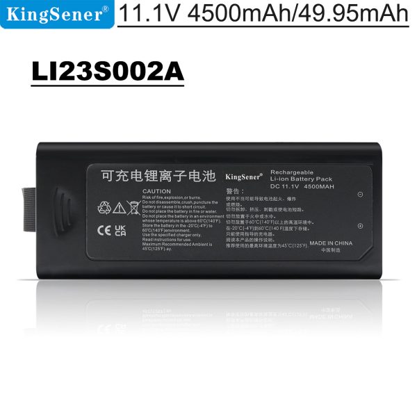 Kingsener LI23S002A Li-ion Battery Pack For Mindray BeneView T5 T6 T8 N12 N15 N17 Passport 12 12m 17m Accutorr 3 Accutorr 7 Passport 8 VS600 VS900 VS9 DPM6 DPM7 022-000008-00 M05-010002-6 115-018012-00 Supply