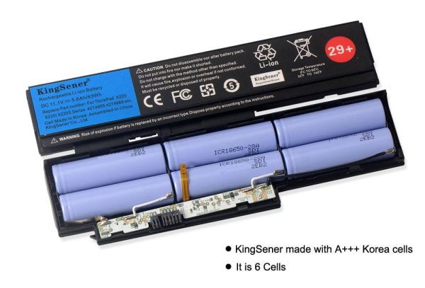 KingSener X220 Laptop Battery For Lenovo Thinkpad X220I X220S 42T4899 42T4900 42T4942 42T4872 42T4865 42T4866 Discount