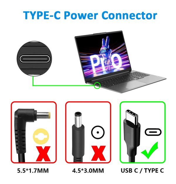 20V 4.5A 90W ADP-90RE B USB-C Type-C AC Adapter Laptop Charger For Asus M5402RA S5402Z UX5400ZF M3402RA M3402QA UX5400ZB S5602ZA Online