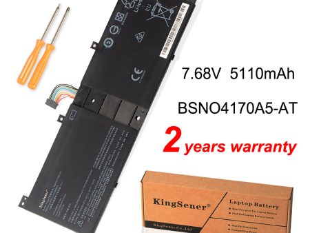 KingSener 7.68V 39WH BSNO4170A5-AT Laptop Battery For Lenovo Miix 520 510 510-12IKB 510-12ISK 520-12IKB LH5B10L67278 5B10L68713 Hot on Sale