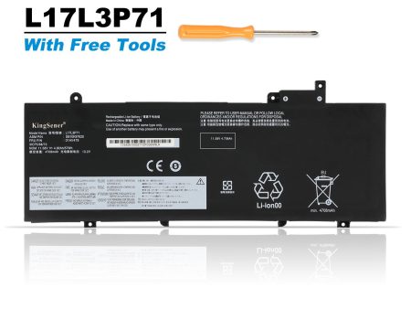 Kingsener L17L3P71 Laptop battery For Lenovo ThinkPad T480S Series L17M3P71 L17M3P72 01AV478 SB10K97620 01AV479 SB10K97621 Sale