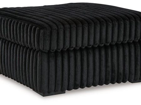 Midnight-Madness Oversized Accent Ottoman on Sale