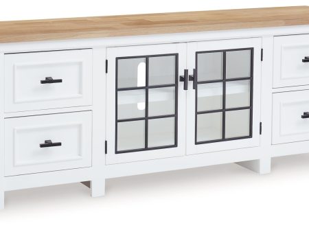 Ashbryn 74  TV Stand Online Hot Sale