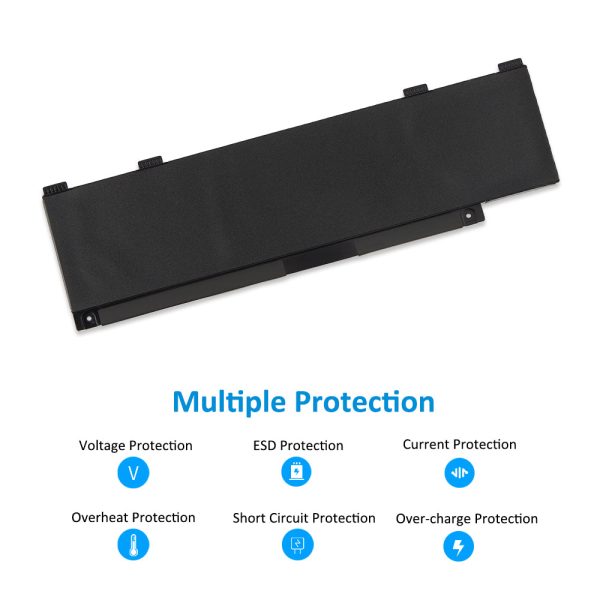 Kingsener  266J9 Laptop Battery Replacement For Dell Inspiron 14 5490 G3 15 3590 3500 G5 15 5500 5505 11.4V 51WH Online now