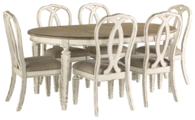 Realyn Dining Table and 6 Chairs Discount