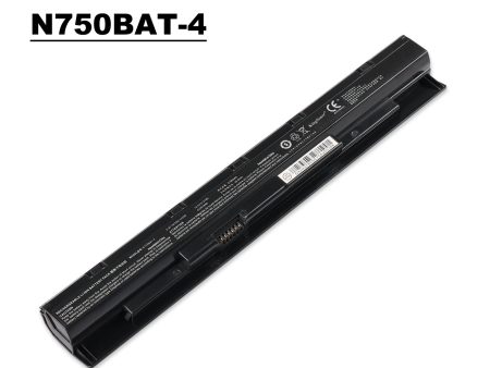 N750BAT-4 6-87-N750S-31C00 Laptop Battery  For Clevo N750BU N751BU N750WU Notebook 6-87-N750S-4EB1 6-87-N750S-4EB2  6-87-N750S-3CF1 14.4V 31WH Online