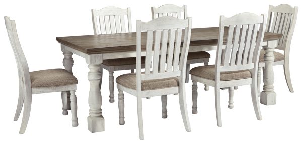 Havalance Dining Table and 6 Chairs on Sale