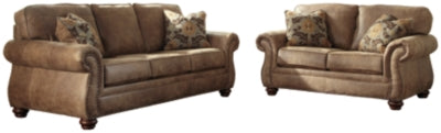 Larkinhurst Sofa and Loveseat For Discount